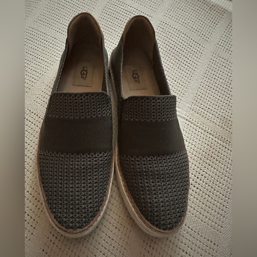 UGG Black Knit Flats - Picture 3 of 14